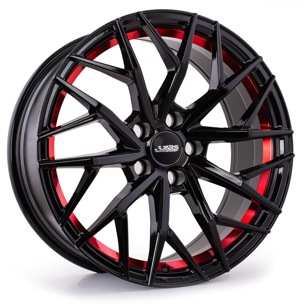 ABS 334 BLACK / RED STRIPE flgar