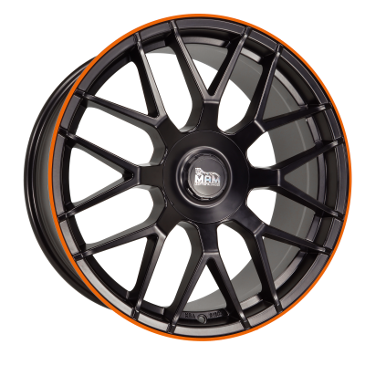 Keskin GT1 MATT BLACK LIP ORANGE flgar